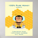 Search for cute honey bee posters Cartoon