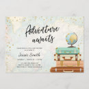 Search for vintage suitcase invitations Adventure awaits