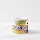 Search for vintage espresso mugs Colorful
