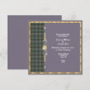 Search for ancient wedding invitations Plaid