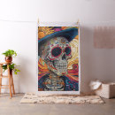 Search for day of the dead fabric Dia de los muertos