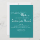 Search for teal hens party invitations Bridal