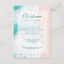 Search for welcome card weddings Itinerary