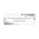 Search for winter foliage return address labels Greenery