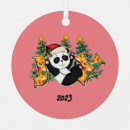 Search for panda bear christmas tree decorations Xmas