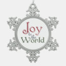 Search for joy to the world christmas tree decorations Red