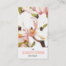 Search for magnolia flower business cards Vintage