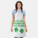 Search for st paddies aprons Irish