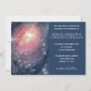 Search for purple night sky invitations Written in the stars