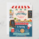 Search for bake shop invitations Little chef