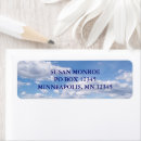 Search for cloud return address labels Blue