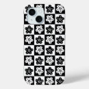 Search for black and white flower iphone cases Minimalist