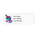Search for chanukah return address labels Dreidel