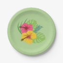 Search for tropical paper plates Yellow