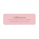 Search for taupe return address labels Modern