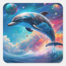 Search for dolphin beach stickers Blue