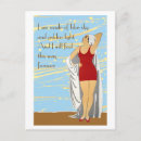 Search for vintage bathing suits postcards Illustration