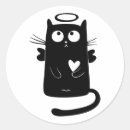 Search for the black cat stickers Fun