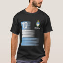 Search for argentina soccer tshirts Number