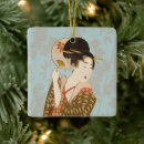 Search for geisha christmas tree decorations Kimono