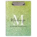 Search for green glitter clipboards Chic