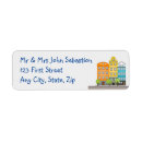 Search for skyscrapers return address labels City