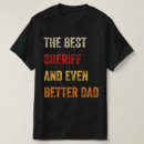 Search for sheriff tshirts Profession