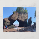 Search for new brunswick postcards Hopewell rocks