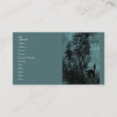 Search for witch business cards Night