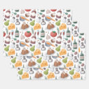 Search for chef wrapping paper Vegetables