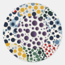 Search for polka dots pattern stickers Red