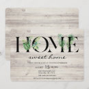 Search for digital housewarming invitations Rustic