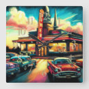 Search for vintage car clocks Colourful