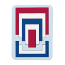 Search for red abstract magnets Patriotic