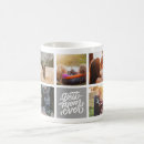Search for grey and white mugs Photo collage