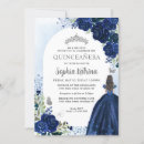 Search for blue dress quinceanera invitations Quinceañera