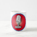 Search for microphone coffee mugs Singer