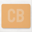 Search for colour monogram mousepads Simple