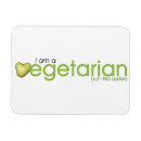 Search for veganism rectangular magnets Vegetarian