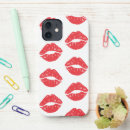 Search for lip print iphone cases Pattern of lips