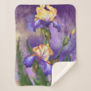 Search for iris throw blankets flowers