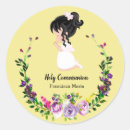 Search for girl praying stickers First holy communion