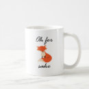 Search for funny fox coffee mugs Pun