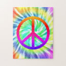 Search for peace sign puzzles Hippie