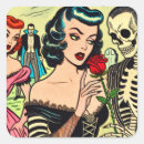 Search for girl vampire stickers Halloween