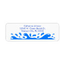 Search for water return address labels Tropical