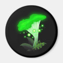 Search for mushroom magnets Glowing