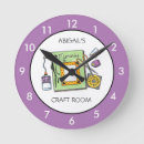 Search for craft room clocks Cute