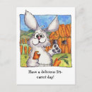 Search for cartoon carrot postcards Cute