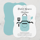 Search for apron kitchen shower invitations Retro
